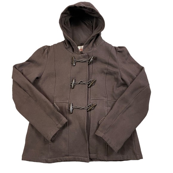 Mossimo Supply Co. Jackets & Blazers - Mossimo Supply Co - Womens Duffel Jacket with Toggle Button -Size L- Brown